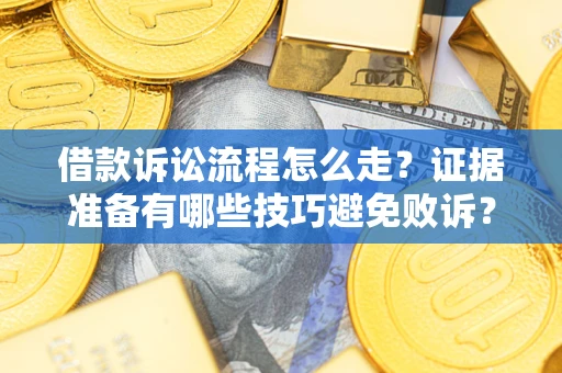武汉借款诉讼流程怎么走？证据准备有哪些技巧避免败诉？