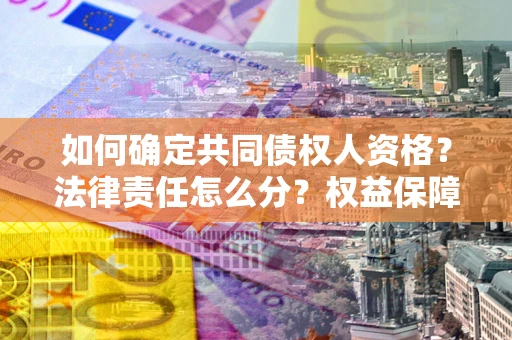 武汉如何确定共同债权人资格？法律责任怎么分？权益保障技巧揭秘！