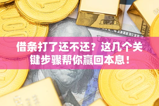 武汉借条打了还不还？这几个关键步骤帮你赢回本息！