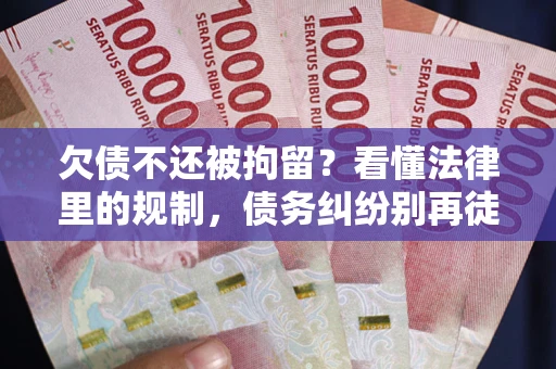 武汉欠债不还被拘留？看懂法律里的规制，债务纠纷别再徒劳奔波