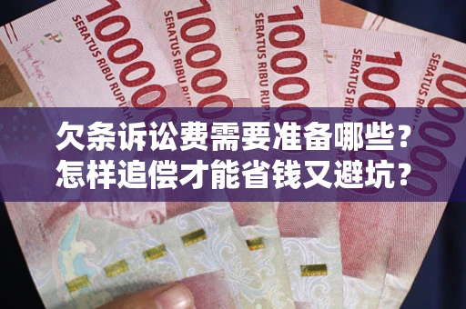 武汉欠条诉讼费需要准备哪些？怎样追偿才能省钱又避坑？