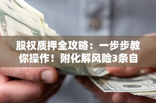武汉股权质押全攻略：一步步教你操作！附化解风险3条自救法则
