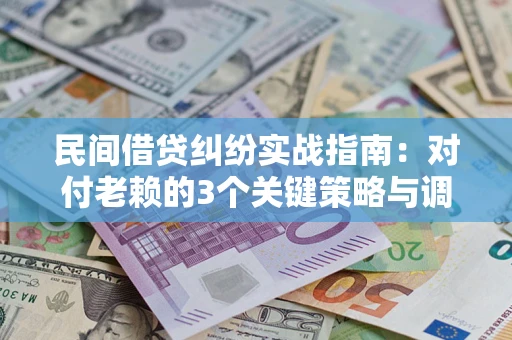 武汉民间借贷纠纷实战指南：对付老赖的3个关键策略与调解盲区解析