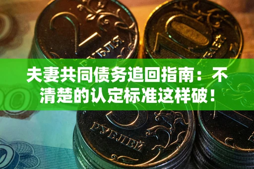 武汉夫妻共同债务追回指南：不清楚的认定标准这样破！