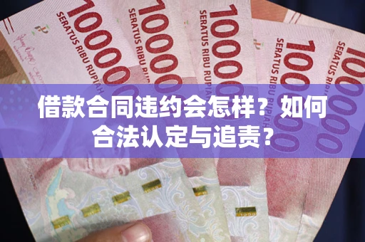 武汉借款合同违约会怎样？如何合法认定与追责？