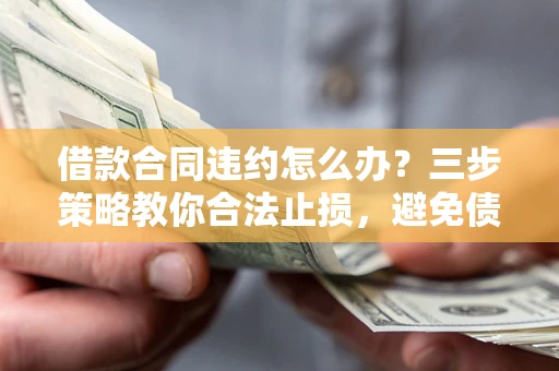 武汉借款合同违约怎么办？三步策略教你合法止损，避免债务危机升级