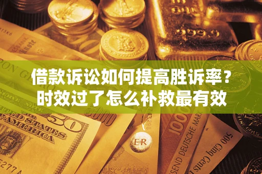 武汉借款诉讼如何提高胜诉率？时效过了怎么补救最有效